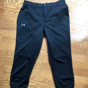 UNDER ARMOUR SOFTBALL pants unisex small